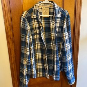 Hollister XL Long Sleeve Flannel